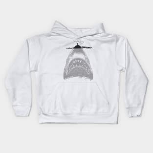 Great White Shark Kids Hoodie